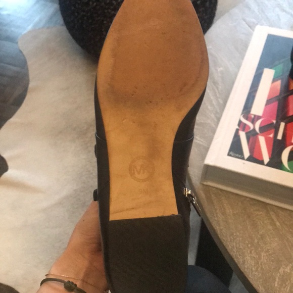 Michael Kors Black Pointed Ankle Booties - Picture 3 of 5